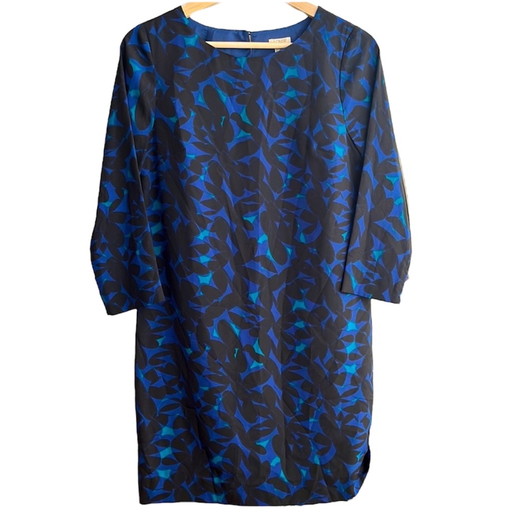 J. Crew Print Shift Dress